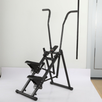 Nueva Versión de Máquina de Escalada Vertical Plegable para Gimnasio en Casa, Escaladora Metálica, Equipo de Ejercicio para Uso Doméstico