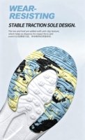 Chaussures de course pour hommes à coupe large, tailles 40-48, empeigne en mesh respirant, semelle intermédiaire légère en EVA, semelle extérieure en caoutchouc, athlétiques