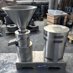 YN Multi-function Colloid Mill Sesame Bean <b>Paste</b> Nut Processing Machine Pistachio <b>Grinding</b> Line Peanut Butter Making Machine - Product Image 6