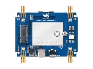 USB <span class=keywords><strong>3.2</strong></span> Gen1 5G DONGLE Uitbreidingskaart USB <span class=keywords><strong>3.2</strong></span> Poort Aluminium Behuizing Vier Antennes Ingebouwd M.<span class=keywords><strong>2</strong></span> Key B Opties 5G Module - Product Image 5