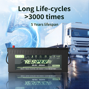 예스퍼 LS24-150 트럭 배터리 2500CA 리튬인산철 배터리 24V 150Ah BMS 내장 충전식 자동차 배터리 (24V 대형 트럭용) - Product Image 6