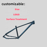 Bicicleta de Montaña Worldcycle HLC24030 de 26 Pulgadas, Color Negro Mate, Aluminio 6061, BMX para Niños, Frenos de Disco, Una Velocidad, Cuadro Personalizado