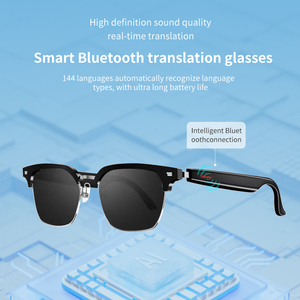 Lunettes de soleil intelligentes 2025 de haute qualité <span class=keywords><strong>avec</strong></span> <span class=keywords><strong>casque</strong></span> intégré, étanches IP65, modèle E13, pour affaires et sport, <span class=keywords><strong>avec</strong></span> fonction de traduction - Product Image 5