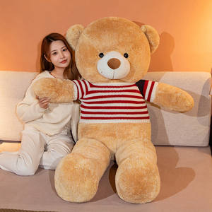 Gros Ours Poupée Teddy Câlin Ruban Mignon Petite Amie Présent Jouet En Peluche - Product Image 6