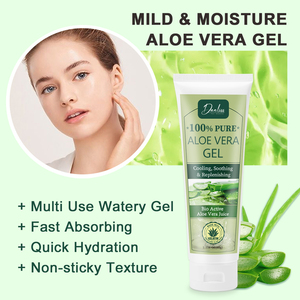 Suero Facial Vegano <span class=keywords><strong>de</strong></span> Aloe Coreano 100% Puro y Orgánico, Alivio para Quemaduras Solares, Hidratante y Calmante, Gel <span class=keywords><strong>de</strong></span> Aloe Vera al por Mayor para <span class=keywords><strong>la</strong></span> <span class=keywords><strong>Piel</strong></span> - Product Image 3