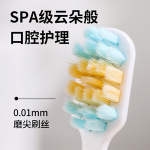 Banner Toothbrush Adult Soft Bristle 5 Pack Manual Cleaning <b>Gum</b> Care - Product Image 2