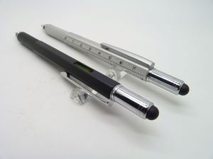 5 in 1 Multi Tool Click Metal <b>Ballpoint</b> <b>Pen</b> With Ruler Level Screwdriver Stylus Tip, Multi Function Retractable Advertising <b>Pen</b> - Product Image 4