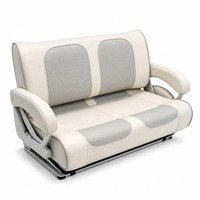 Siège de bateau Shengyu de haute qualité avec double accoudoir et charnière pour pontons et accessoires marins pour les Maldives et l'Indonésie