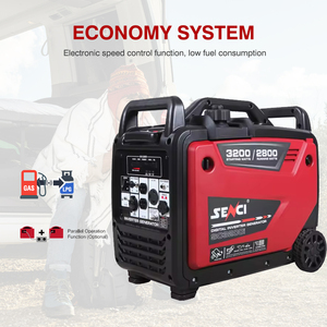 Máy phát điện Inverter Senci siêu yên tĩnh 2000w 4000 Watt 3000w 3500 Watt, máy phát điện xăng di động, sử dụng nhiên liệu kép LPG - Product Image 2