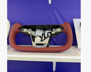 Tesla Model X Y S 3 Yükseltme Yeni Model <span class=keywords><strong>Yoke</strong></span> Plaid Direksiyon Simidi için YLD - Product Image 4