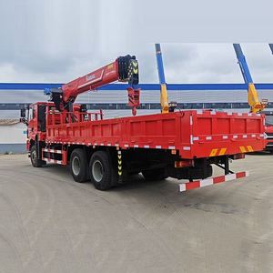 Shacman Delong 6x4 Heavy Duty Crane Truck 270HP 12Ton 5-Section <b>Boom</b> Garden Construction Transport Lifting Vehicle - Product Image 3