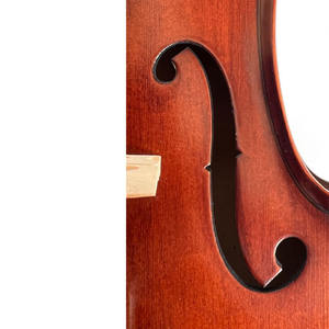 Violín <span class=keywords><strong>Profesional</strong></span> de Alta Gama, Diseño Elegante, Madera Sólida de Abeto, Arce y Ébano, Hecho a Mano, Económico, con Estuche Aiersi - Product Image 6