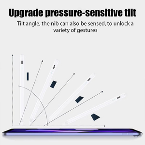 AP-P-Le 2022ดินสอ<span class=keywords><strong>2021</strong></span> 2019 2020 2018สำหรับ iPad Pro Air MINI เฉพาะปากกาสไตลัสที่ใช้งานอยู่แสดงพลังงานจากโลหะ - Product Image 5