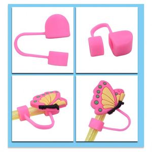 Venta al por mayor de fábrica: Tapas de silicona desechables de 8/10 mm con diseños bonitos y accesorios de estrellas de dibujos animados a precio económico. - Product Image 2