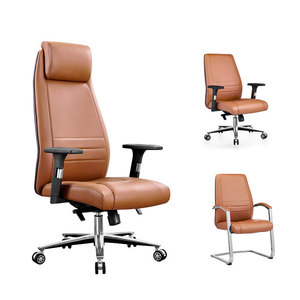 Liyu <span class=keywords><strong>China</strong></span> fabrica sillas ejecutivas giratorias silla ergonómica de Gerente de muebles de oficina - Product Image 4