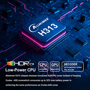 Boîtier <span class=keywords><strong>TV</strong></span> Android 14 Zoku C5 2026, le plus récent, 2 Go de RAM, 16 Go de ROM, BT 5.4, télécommande vocale, Allwinner H313 Quad Core, lecteur multimédia 8K - Product Image 5