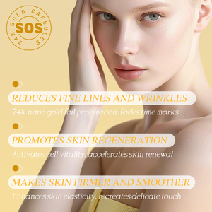 KORMESIC - Mascarilla Facial Vegana al por Mayor de 35 ml con Cápsulas de Oro de 24K, Antienvejecimiento, Orgánica, Coreana, Suavizante e Iluminadora - Product Image 2