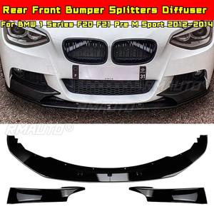 <b>For</b> BMW 1 Series F20 F21 Pre M Sport 2012-2014 Styling Kits <b>Car</b> Front Bumper Lip Rear Front Bumper Splitters <b>Diffuser</b> Body Kit - Product Image 2