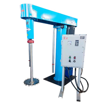 Mélangeur Industriel Automatique Haute Vitesse pour Peintures et Cosmétiques, Pompe Moteur pour Liquides et Shampoings, Idéal pour le Traitement Chimique