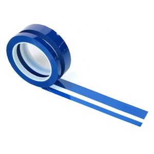 2-Blauwe Kleur Mara Pet Film Met Acryllijm Zelfklevende 5S Krijtstrepe Transformator Isolatie Mylar Polyester Elektrische Tape - Product Image 4