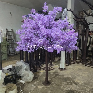 Cheap Custom sakura <b>tree</b> Indoor Outdoor Wedding Decoration Centerpiece Purple <b>Artificial</b> Cherry Blossom <b>Trees</b> - Product Image 3