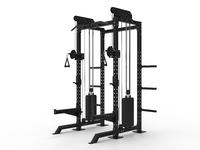Machine Smith Commerciale Multifonctionnelle Power Rack Entraîneur pour la Musculation en Salle de Sport