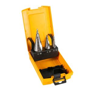 Jeu de forets étagés <span class=keywords><strong>HSS</strong></span> à tige hexagonale métrique 3 pièces en usine pour forets encastrés en métal R Trough - Product Image 4