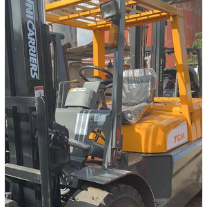 Japan Made Vigoshop <b>Used</b> TCM FD50 Diesel Forklift with Three Stage Mast Clean Condition Complete Functions - Product Image 2