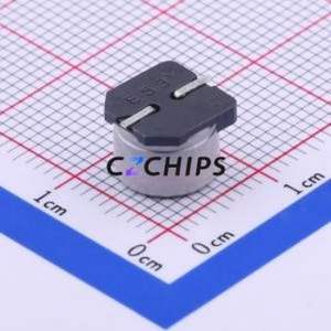 Condensateur électrolytique en aluminium SMD EEEHD1A101AP, SMD, D8xL6.2mm 100uF 20% 10V 62mA-120Hz - Product Image 2