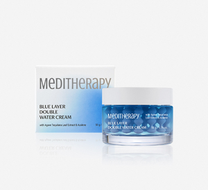 Crème hydratante coréenne double couche BLUE LAYER, crème gel à l'acide hyaluronique nano, soin quotidien pour une peau fraîche et une barrière cutanée renforcée - Product Image 1