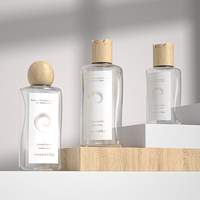 Emballage cosmétique de luxe Offre Spéciale 80ml 150ml bouteille de lotion en plastique rose avec pompe de pulvérisation de brouillard corporel pour l'emballage de soins de la peau