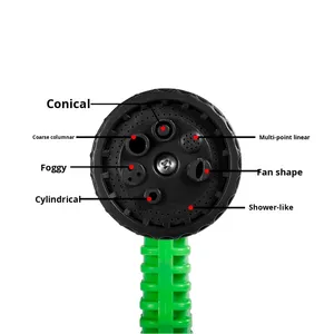 Pistola per irrigazione da giardino ad alta pressione in plastica resistente - Portatile e conveniente per uso domestico e lavaggio auto - Product Image 4
