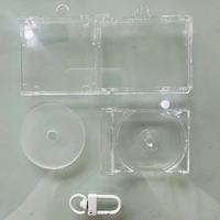 Étui d'album NFC Mini CD Porte-clés en acrylique
