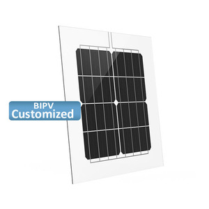Panel Solar BIPV Vertical Bifacial Transparente para Fachada, Shanghai, 300W, Doble Cristal - Product Image 3