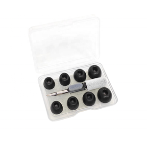 2024 vente en gros 8 pièces Pack embouts d'oreille avec outil de nettoyage et paquet de boîte en PP embouts d'oreille en <span class=keywords><strong>Silicone</strong></span> de Super qualité pour <span class=keywords><strong>AirPods</strong></span> <span class=keywords><strong>Pro</strong></span>/<span class=keywords><strong>Pro</strong></span> 2 - Product Image 2
