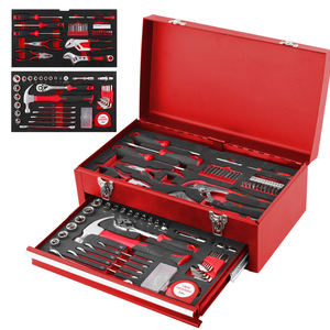 Kit de Herramientas para Auto y <span class=keywords><strong>Hogar</strong></span> Hi-Spec de 166 Piezas, Juego de Herramientas Mecánicas de Acero al Carbono en Estuche para Reparación de Automóviles y Trabajos Domésticos - Product Image 3