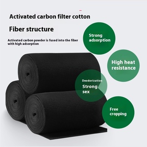 Than hoạt tính lọc không khí công nghiệp bông lưới cảm thấy xúc tác tổ ong cho dầu fume loại bỏ bụi formaldehyde - Product Image 2