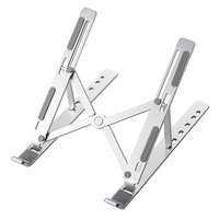 Support d'ordinateur portable en alliage d'aluminium réglable en hauteur support d'ordinateur portable support de tablette pliable de bureau pour support d'ordinateur portable MacBook