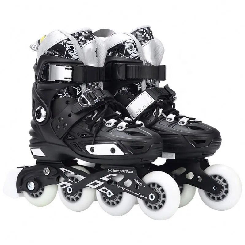 Factory wholesale Customized professional adult slalom freestyle inline skate Hard shell smooth roller skating in stock