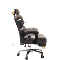 Chaise de bureau ergonomique inclinable pour gaming, avec base métallique silencieuse et pivotante, idéale pour chambre et dortoir - Vente en gros usine