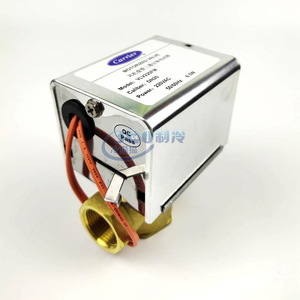 Vanne électrique bidirectionnelle Carrier VLV220FM DN6 220VAC pour unité de ventilo-convecteur de climatisation centrale - Product Image 1