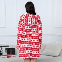 Peignoir d'hiver doux et moelleux pour femmes, grande taille, pyjama, vêtements d'intérieur, peignoir de bain, vêtements de maison pour femmes en stock
