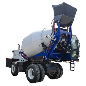 Fully Automatic Loading Self Loading Concrete Cement Mixer Truck Made In China Self Loading Concrete Mixer Truck 5cbm