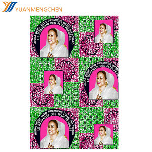 Tissu en jersey 100 % coton tissé batik, respirant et écologique, pour la confection de ceintures et de robes pour bébés et enfants - Product Image 1