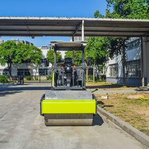 Compacteur vibrant à tambour unique 4T avec roues en acier, moteur diesel, certifié EPA, équipement de construction - Product Image 3