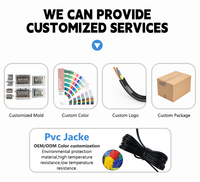 Cable de Alimentación con Certificación CUL para EE. UU., Enchufe Nema, Cable IEC C13 a 5-15P, 16AWG, 3 Pines, 13A, 90 cm, SJT, para Computadora y Electrodomésticos