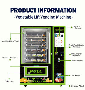 JFP Outdoor IoT Fresh Fruit Vending Machine With <b>Elevator</b> Smart Cloud Management Refrigerated Self Service Equipped With Tempera - Product Image 2