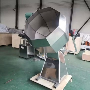 Machine à mélanger les assaisonnements pour casse-croûte, farine de maïs, fromage, noix, octogonale - Product Image 6