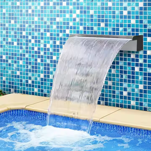 <span class=keywords><strong>D</strong></span>écoration de fontaine <span class=keywords><strong>d</strong></span>'<span class=keywords><strong>eau</strong></span> de mur de cascade de <span class=keywords><strong>piscine</strong></span> <span class=keywords><strong>d</strong></span>'acier inoxydable - Product Image 2