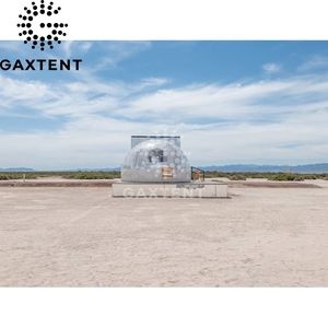 Invernadero Casa geodésica Tienda <span class=keywords><strong>de</strong></span> campaña 30x30 Cúpulas <span class=keywords><strong>de</strong></span> hotel al aire libre <span class=keywords><strong>de</strong></span> PVC con postes <span class=keywords><strong>de</strong></span> aluminio Tela <span class=keywords><strong>de</strong></span> vidrio <span class=keywords><strong>de</strong></span> lona <span class=keywords><strong>para</strong></span> eventos - Product Image 3